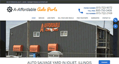 Desktop Screenshot of affordableautoparts.net
